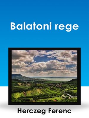 cover image of Balatoni rege
